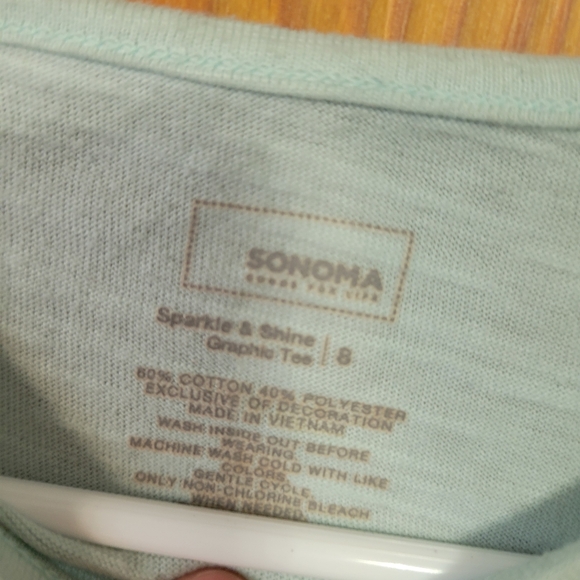 Sparkle and Shine SO reindeer tress shirt top 8 girls - Picture 6 of 7